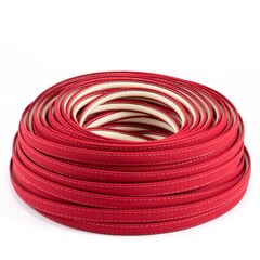 Steel Stitch Sunbrella® Covered ZipStrip w/ Tenara Thread 160' Jockey Red 4603 (Full Rolls Only)