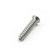 Trim Wood Screw Square Drive Flat Head #6 x 3/4" x #4 Stainless Steel Type 302 (100 pack)