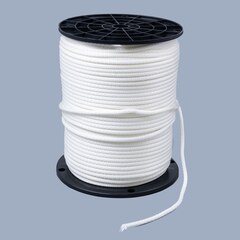 Neobraid Polyester Cord 3/16" White 6 (500 feet)
