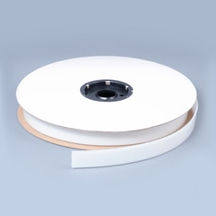 TEXACRO Brand Nylon Tape Loop #93 Adhesive Backing 1" White (25 yards)