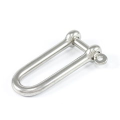 SolaMesh Long Dee Shackle Stainless Steel Type 316 10mm (3/8")