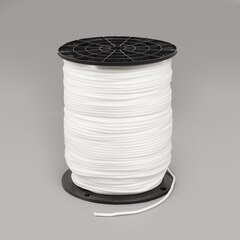 Neobraid Polyester Cord 1/8" White 4 (1000 feet)