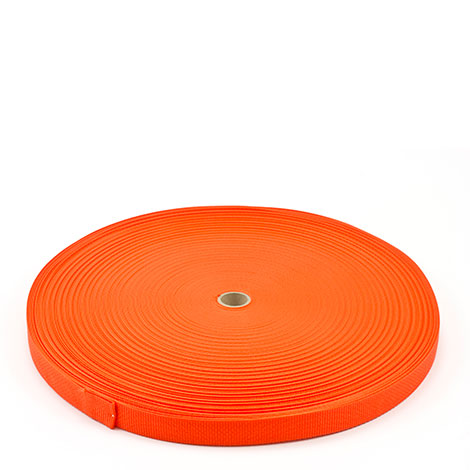 Polypropylene Webbing 7166/P0001 1" Orange (100 yards)