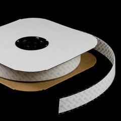 VELCRO Brand Nylon Tape Hook #88 Adhesive Backing 1-1/2" White 191157 (25 yards)