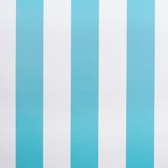 Weblon Coastline Plus Traditional Stripes Awning 62" Turquoise and White/Turquoise CP-2774