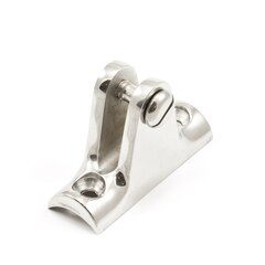 Concave Hinge with 1/4" Screw #88321 Stainless Steel Type 316