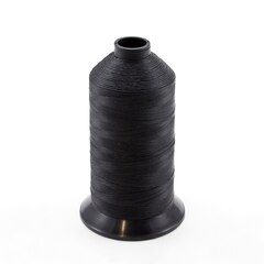 Coats Polymatic Bonded Monocord Dacron Thread Size 125 Black 16 oz.