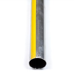 RollEase Roller Tube Taped 1-1/2" x 12' Aluminum